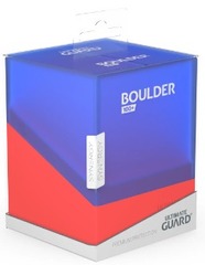 Ultimate Guard - Deck Case 100+ Boulder - Synergy Blue/Red